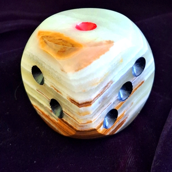 Vintage Other - Onyx Single Dice